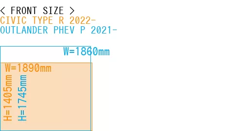 #CIVIC TYPE R 2022- + OUTLANDER PHEV P 2021-